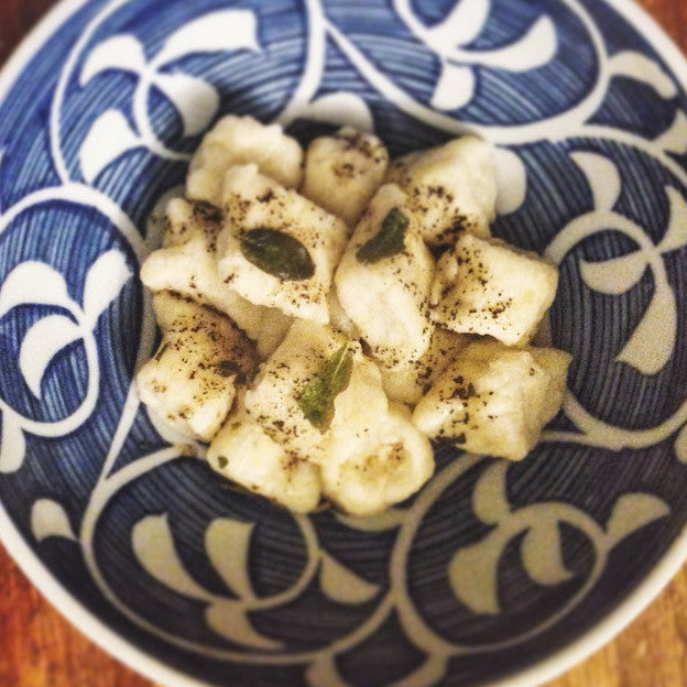 Whole Milk Ricotta Gnocchi with Brown Butter & Sage