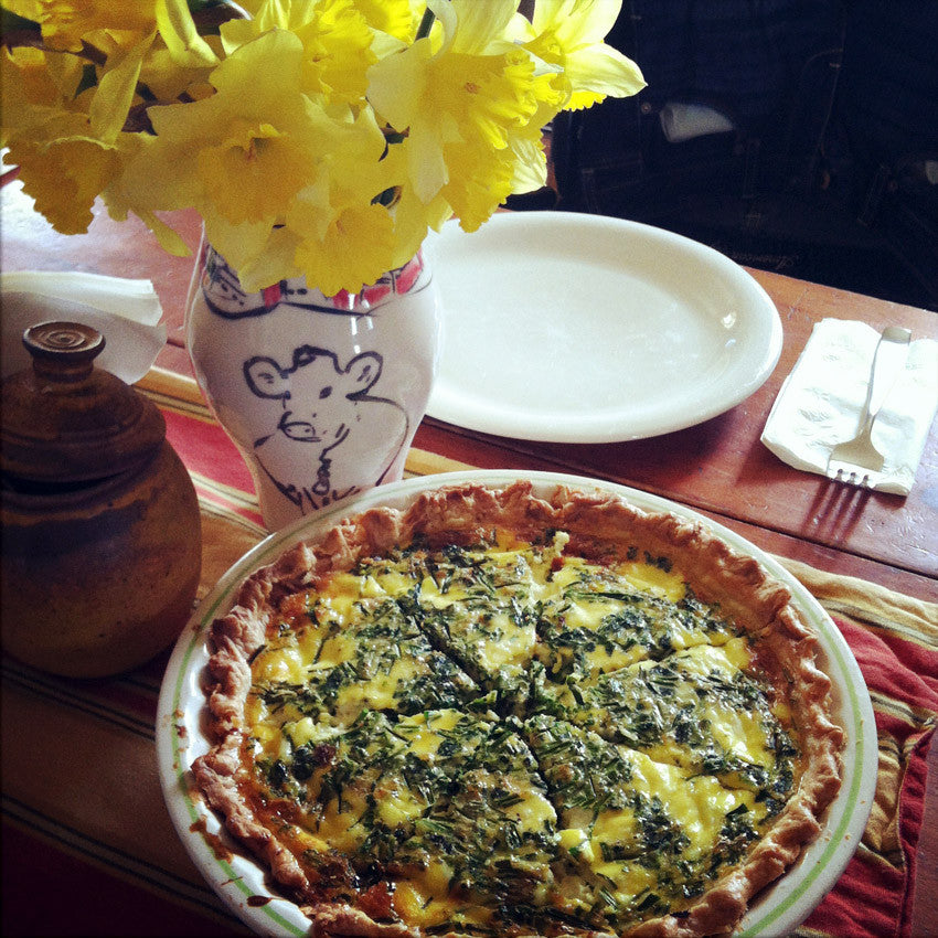 Spinach Ricotta Quiche